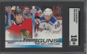 KIRBY DACH AND KAAPO KAKKO 2019-20 UPPER DECK HOCKEY CHECKLIST #500 SGC 10 - Picture 1 of 1