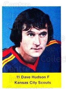 1974-75 NHL Action Stamps #297 Dave Hudson