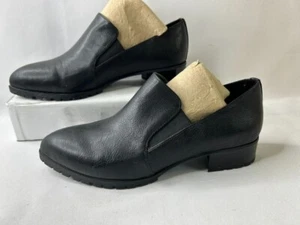 Nine West Shoes Women's 8M Lindeno Black Heeled Loafers NEW - Picture 1 of 7
