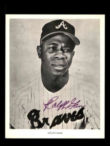 Ralph Garr Hand Signed 8x10 Photo Autograph Atlanta Braves - Picture 1 of 2
