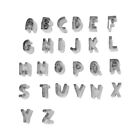 HG 26x Alphabet Cookie Cutters Capital Stainless Steel Box Packed Letter LT CM