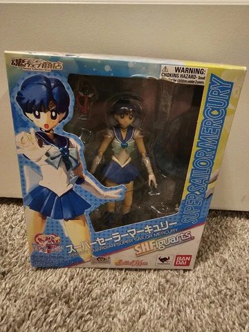 S.H. SH Figuarts Bishoujo Senshi Sailor Moon Super Sailor Mercury Figure Cover