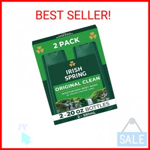 Irish Spring Original Clean Body Wash, 20 Oz, 2 Pack - Picture 1 of 2