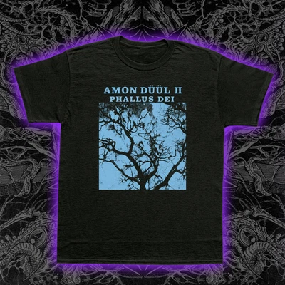 Camiseta Amon Düüül II Phallus Dei Krautrock Rock Psicodélico Música Alemana S-5XL Foto 1 de 3