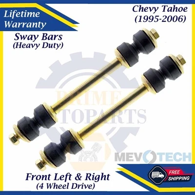 Eslabones de barra estabilizadora delantera OE nuevos para Chevy Tahoe 1995-2006 4x4 HD garantía de por vida Foto 1 de 4