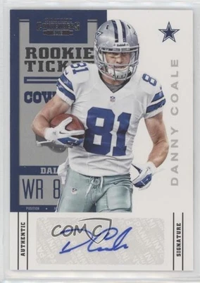 2012 Panini Contenders Rookie Ticket Variation Danny Coale #123 Rookie Auto RC - Image 1 of 2