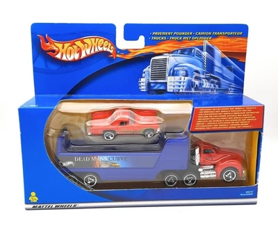 Camion e rimorchio Hot Wheels Pavement Pounders e Ford Thunderbird 57.... - Immagine 1 di 2