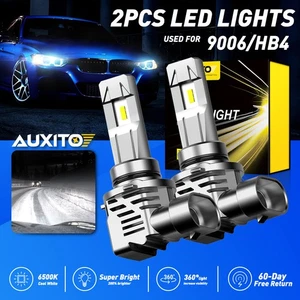 AUXITO HB4 9006 Headlight LED Bulb Kit Low Beam 6500K 24000LM Xenon White Light - Picture 1 of 11