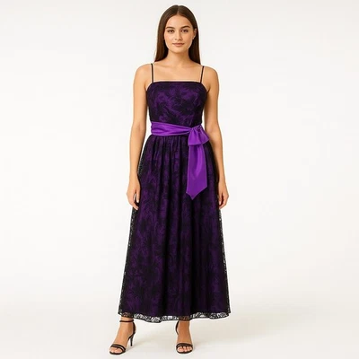 Vestido De Colección Loralie Original Años 80 Encaje Talla 6 Bruja Gótico Juegos con disfraces Vampiresa Foto 1 de 4