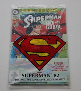 Superman #82 SEALED Reign w/ POSTER 82 Comic Book CGC Grade Possible ++Condition - Bild 1 von 1