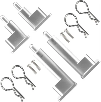 Aluminum Body Mount Stay Mounting set for Tamiya Super Clod buster 4x4x4 - Image 1 of 4