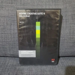 Adobe CS4 Creative Suite 4 Web Premium w/license key (Mac OS) [PLEASE READ] - Picture 1 of 7