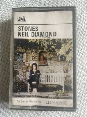 Neil Diamond Stones Album Cassette Tape 1971 Paper Label - Image 1 of 2