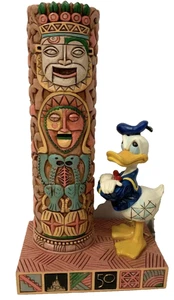 NUEVO EN CAJA Figura Habitación Tiki Encantada Pato Donald Jim Shore 50th Disney World - Imagen 1 de 19