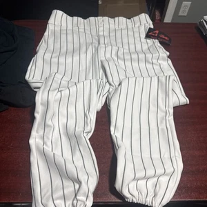 Baseballhose Erwachsene Large All Star schwarz Nadelstreifen - Bild 1 von 7