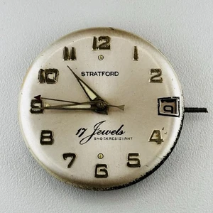 Waltham Armbanduhr Werk 17J Herren Antik Teile oder Reparatur Mjwc Modell R614 - Bild 1 von 4