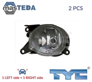19-0002-05-2 FOG LIGHT LAMP PAIR TYC 2PCS NEW OE REPLACEMENT - Picture 1 of 5