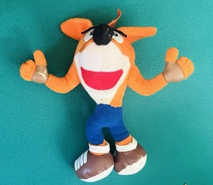 Crash Bandicoot Plush Doll Toy Banpresto 1998 Vintage Japan USED 8" - Picture 1 of 6