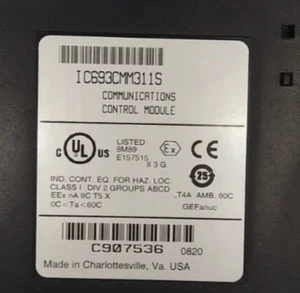  GE Fanuc IC693CMM311S Communications Control Module - Bild 1 von 1