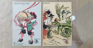 MILANO CITTA' ESPOSIZIONE 1906-AUTORE CODOGNATO-LOTTO 2 CARTOLINE-D6-178 - Picture 1 of 1