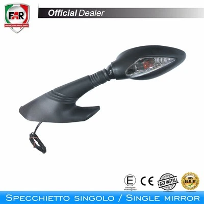 SPECCHIETTO FAR 6208 DESTRO OMOLOGATO PIAGGIO 500 X9 Evolution 2000-2016 - Immagine 1 di 2