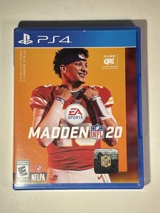 PS4 Madden NFL 20 - Videogioco Sony PlayStation 4 NO MANUALE buone condizioni - Foto 1 di 20