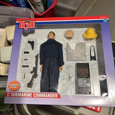 GI Joe Segunda Guerra Mundial U.S. Navy Submarine Commander Hasbro 2000 Nuevo en Caja Sellada Foto 1 de 2