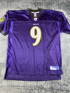 Reebok Baltimore Ravens Steve McNair #9 Purple Football Jersey 2XL - Picture 1 of 11