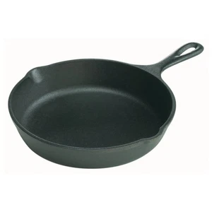 Lodge Round Skillet w/ handle 6½'' 16.5cm Strong Cast Iron Frying Pan L3SK3 - Picture 1 of 1