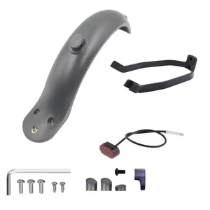 Guardabarros trasero + Soporte de luz trasera + Gancho para scooter eléctrico Xiaomi M365 - Imagen 1 de 23