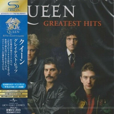 Queen SEALED BRAND NEW CD(SHM-CD) "Greatest Hits" Compilation Japan OBI - Image 1 of 2