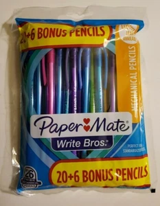 Paper Mate Mechanical Pencils 0.7mm Assorted Colors 26ct. #2 Black lead. - Picture 1 of 5