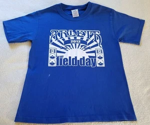 Jerzees ~ Jungen T-Shirt ~ Größe 14-16 ~ blau. - Bild 1 von 6