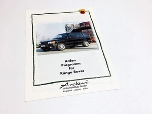 Folleto de accesorios de ajuste Arden Land Rover P38A 1994-2002 - Imagen 1 de 1