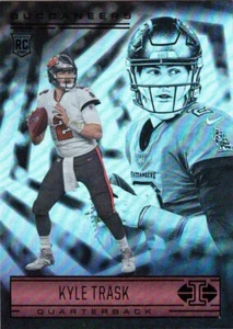 KYLE TRASK-QB-TAMPA BAY BUCCANEERS-2021 PANINI-ILLUSIONS FOOTBALL #67-ROOKIE - Picture 1 of 2