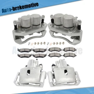 Front And Rear Brake Caliper Ceramic Pad For 11-17 Ram 1500 07-09 Chrysler Aspen - Bild 1 von 2