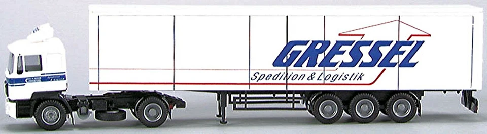 Man F 90 suitcase GRESSEL Spedition & Logistics 1:87 AWM 5564.01 - Image 1 of 1