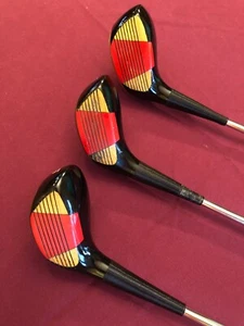 Vintage Wilson Staff Tour Block 4300 Woods Set, Driver, Three and Five, RH, 1978 - Picture 1 of 10