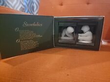 SNOWBABIES DEPT 56  I CAN TOUCH MY TOES  68927  SET OF 2 