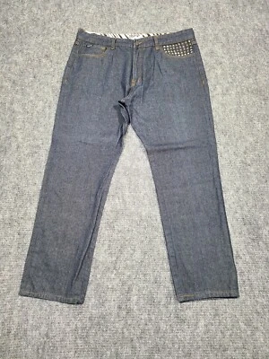 Pantalones de mezclilla TRUKFIT para hombre 40x34 azul respeto pocos patinadores OG Bone Thug holgados Foto 1 de 4