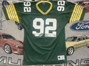 Camiseta Reggie White Green Bay Packers Campeón NFL Para Hombre Talla 48 De Colección Verde - Imagen 1 de 10