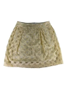 rosé brand yellow skirt size 12 or 42 made in Italy - Picture 1 of 4