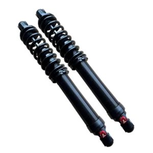 Dual Shock Can-Am Spyder F3S 15-18 Black Anodising Coilover Protech Shocks - Picture 1 of 3