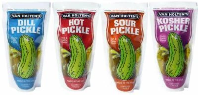 Van Holten's Pickle In-a Pouch Variety Pack, 12 pickles, 3 of each Flavor of ... - Image 1 of 4