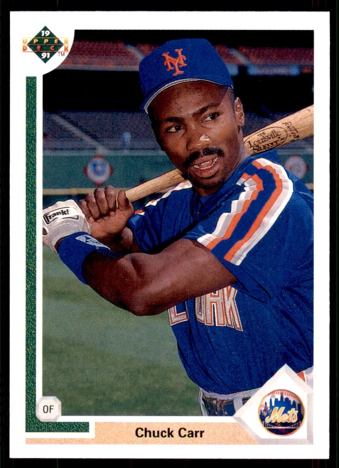1991 Upper Deck Chuck Carr Baseball Cards #514 - Image 1 of 2