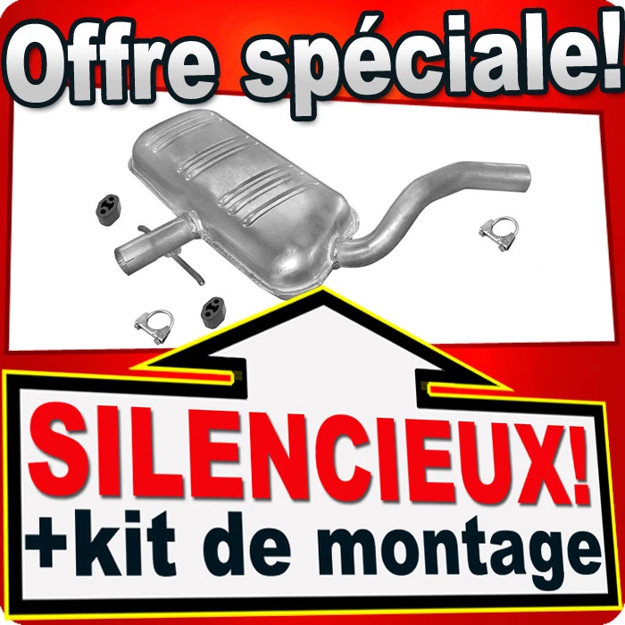 Échappement pour VW GOLF 3 III VENTO 2.0 GTI 16V 2.8 VR6 91-98 échappement - Photo 1/1