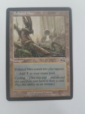 Polluted Mire Magic the Gathering MTG Urza's Saga Land Colorless Common