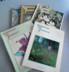 WOMAN OF POWER Lot of 5 Issues FEMINIST MAGAZINE 1985-1995 - Imagen 1 de 1