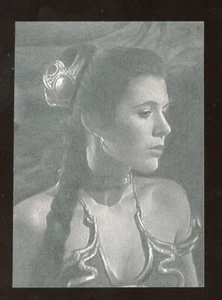PRINZESSIN LEIA Trent Bruce Star Wars ORIGINAL KUNST Bleistift KÜNSTLER SIGNIERT SKIZZE 1/1 - Bild 1 von 2