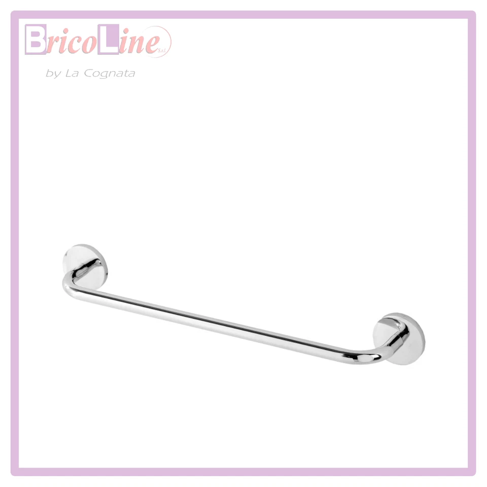 Porta asciugamani Salviette da muro Bora feridras acciaio cromo 40 cm